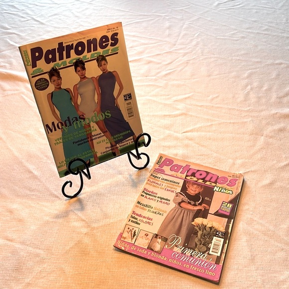 PATRONES & MOLDES MAGAZINES SET OF TWO - Picture 1 of 12